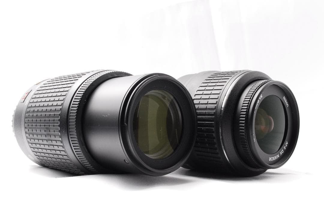 初心者おすすめ❤️Nikon D60✨一眼レフカメラ✨手ぶれ補正付Wレンズ