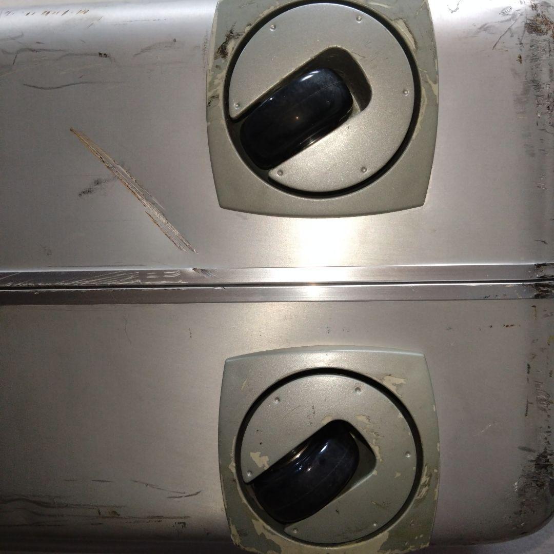 ゼロハリバートン アルミスーツケース 30inch タイヤ、ダイヤルロック修理済