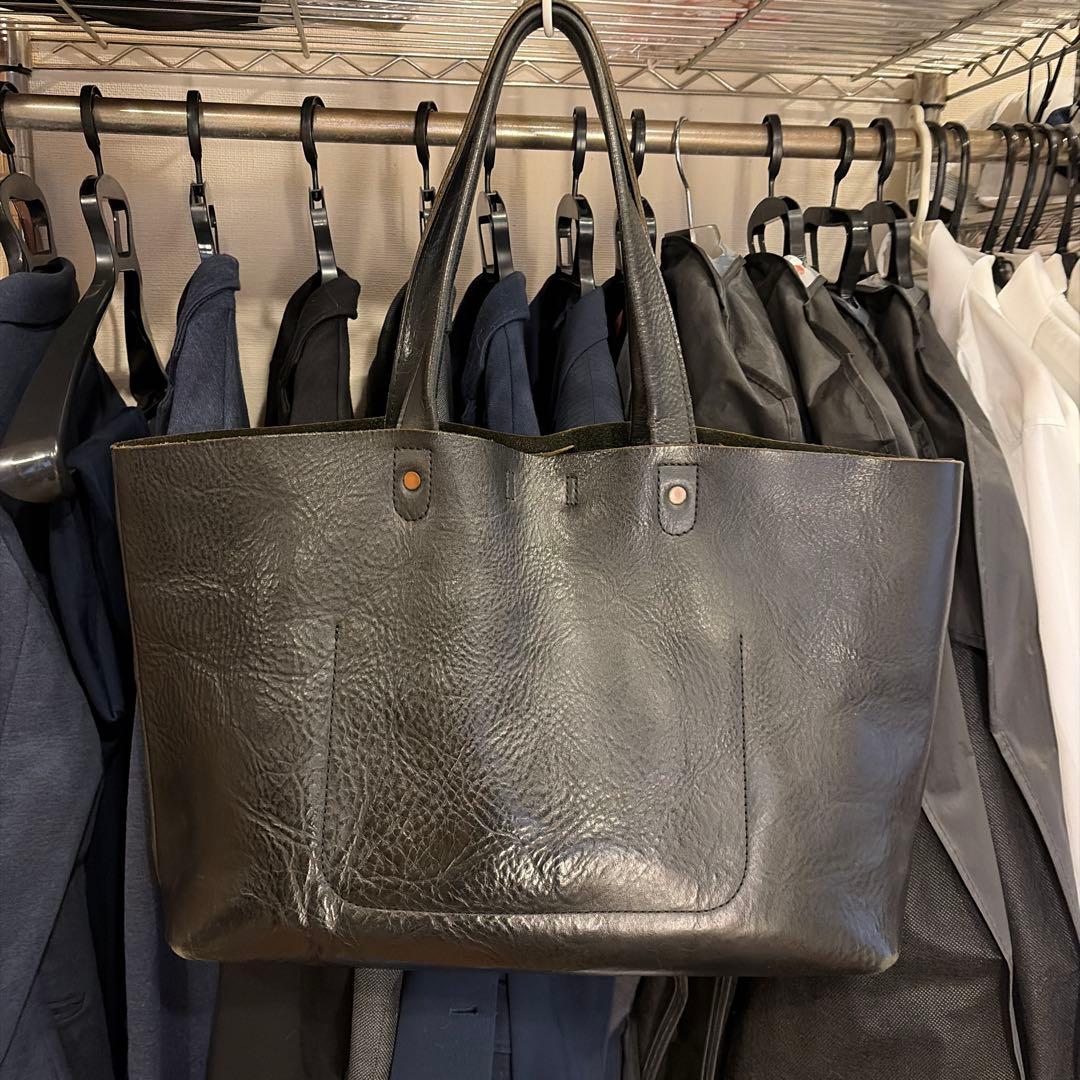 SLOW × BEAMS 別注 トートバッグ 栃木レザー