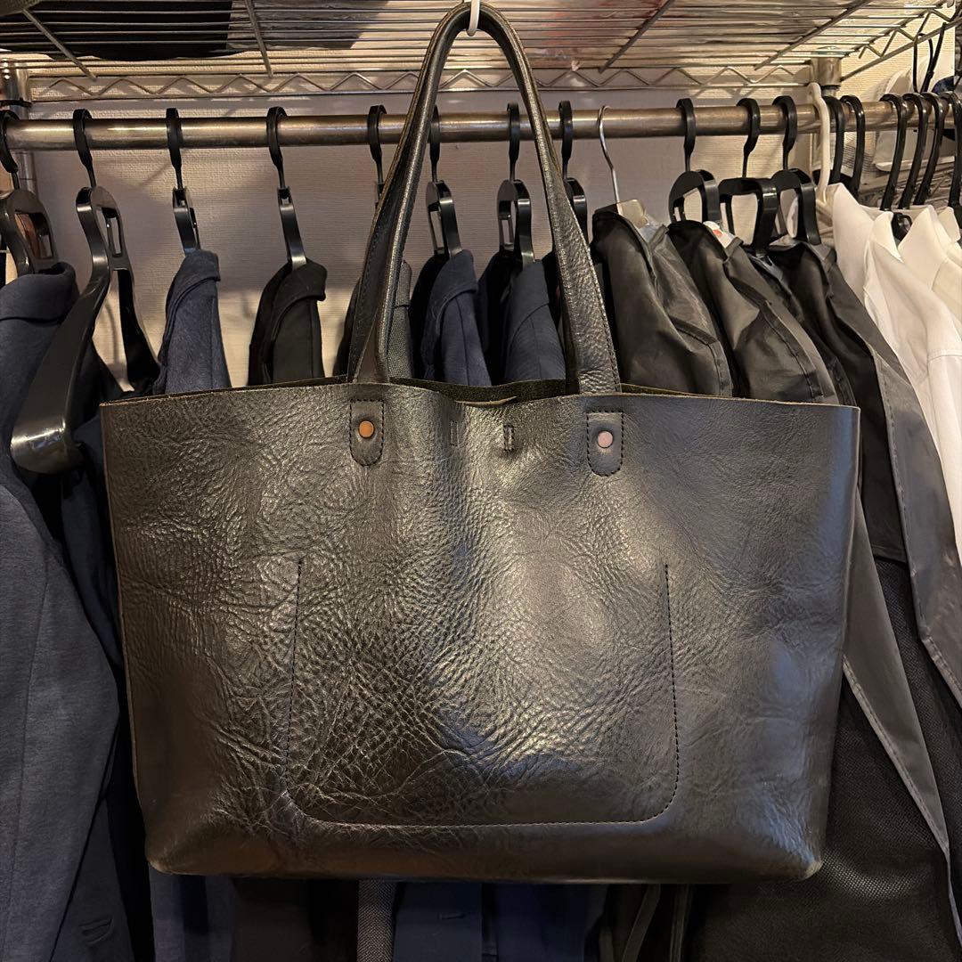 SLOW × BEAMS 別注 トートバッグ 栃木レザー