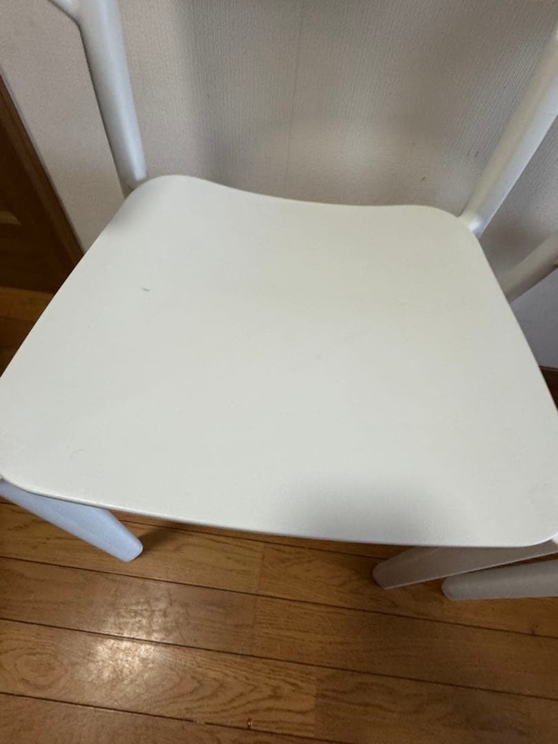 希少　廃盤　IKEA JANINGE ヤニンゲ スタッキングチェア 2脚　①