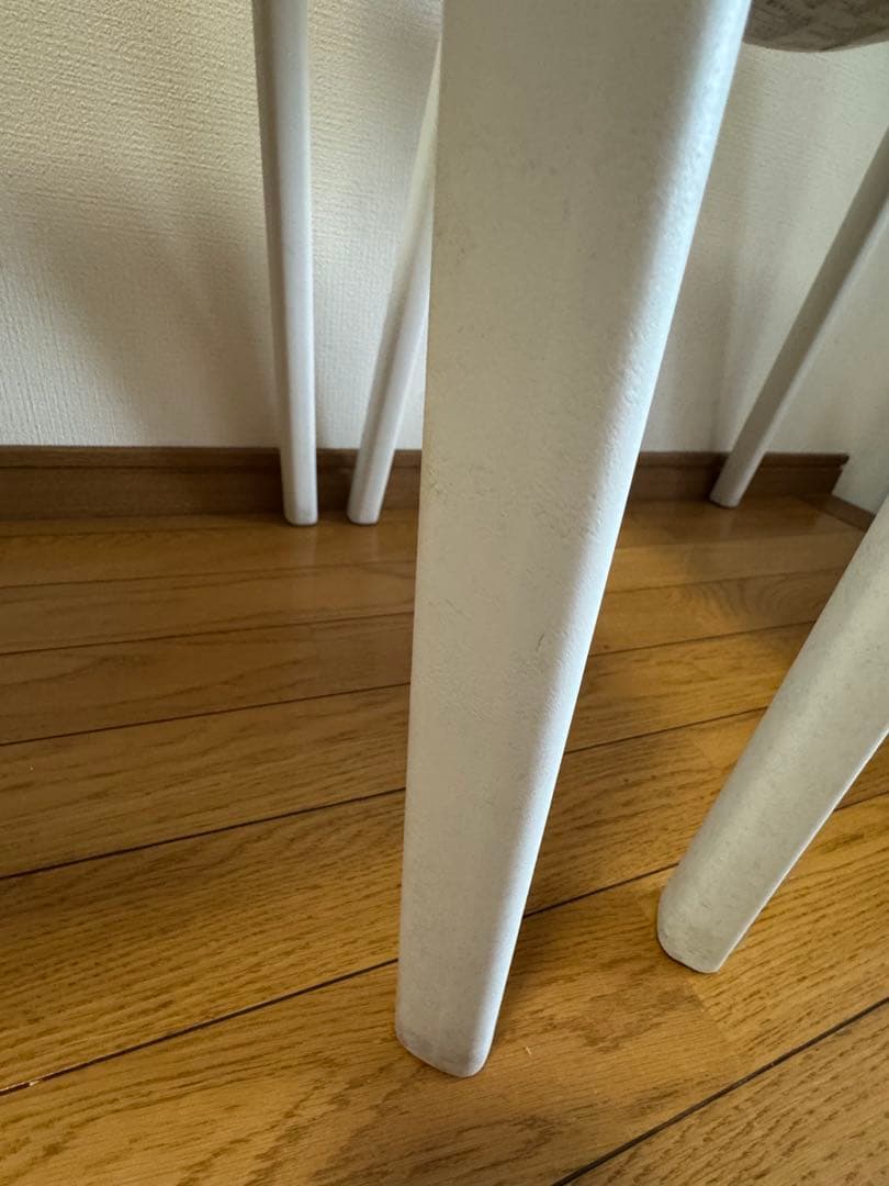 希少　廃盤　IKEA JANINGE ヤニンゲ スタッキングチェア 2脚　①