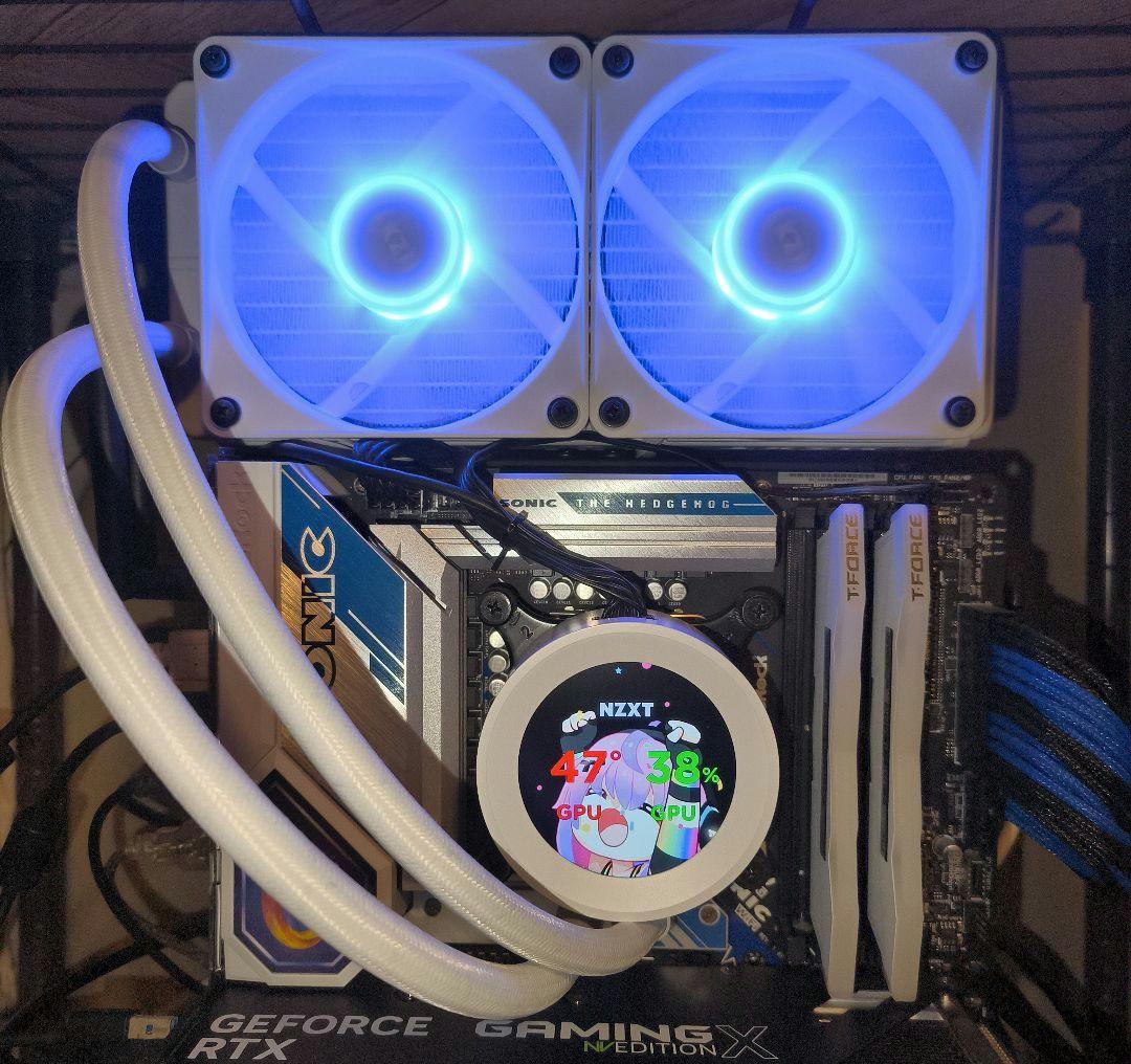 NZXT KRAKEN Elite 240 RGB LCD付き水冷クーラ 箱有り