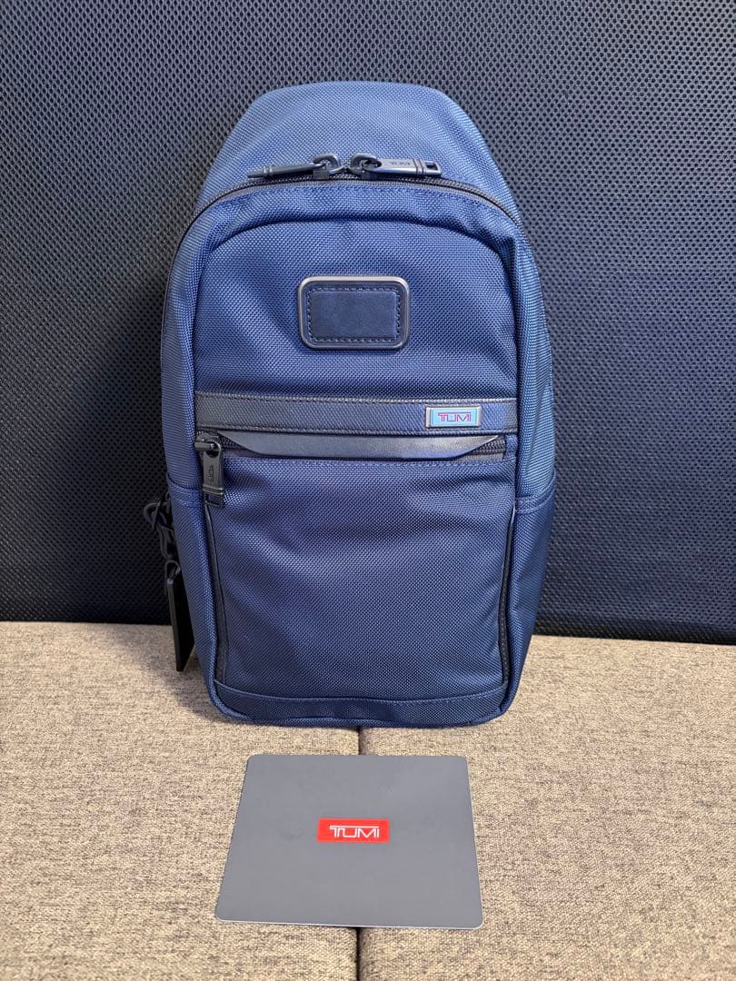リ*ド様 TUMI 2603807NVY3E Alpha3 ボディバッグ JAL
