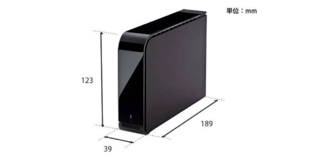 me BUFFALO 外付け6TB HD-LX6.0U3D 暗号化/ファン