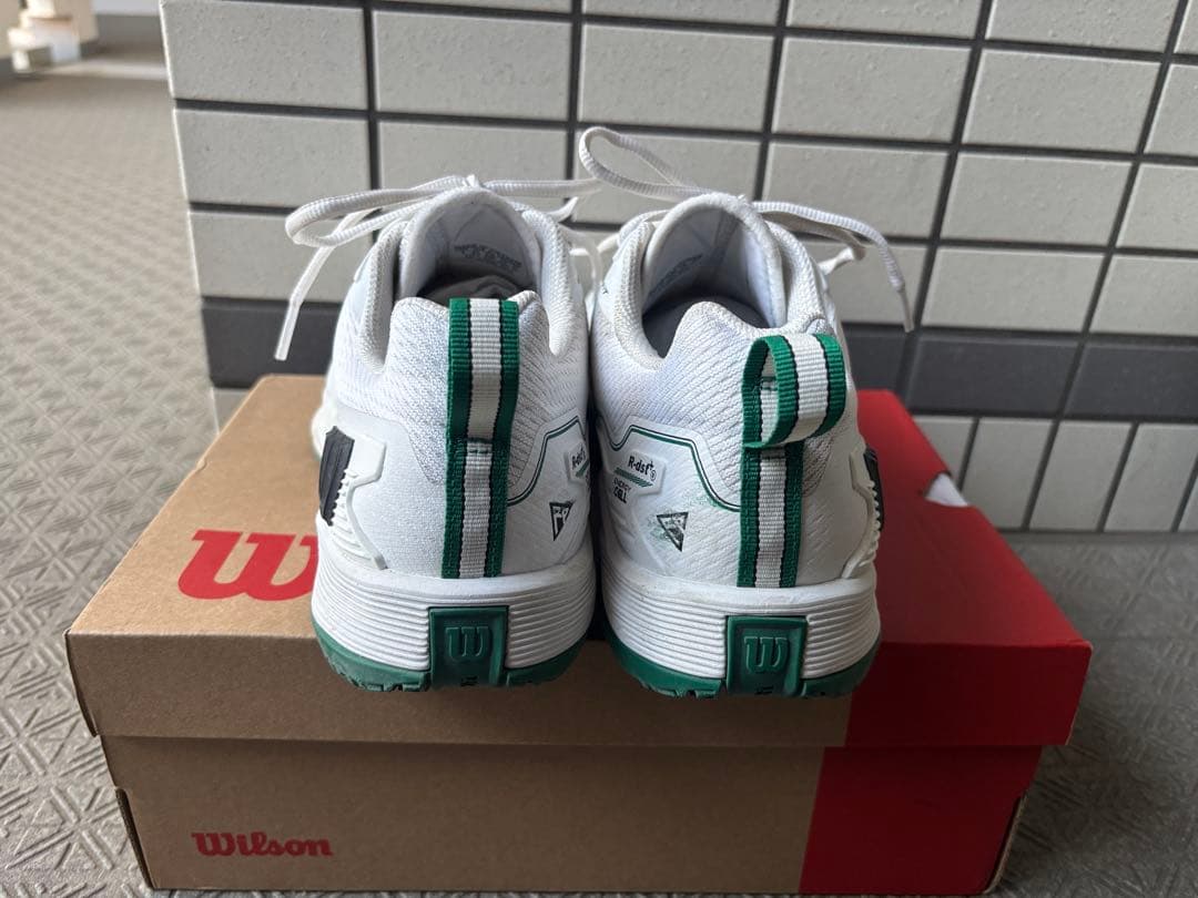 【美品】27cm Wilsonラッシュプロ4.5 オムニ用 アシックス/ ナイキ