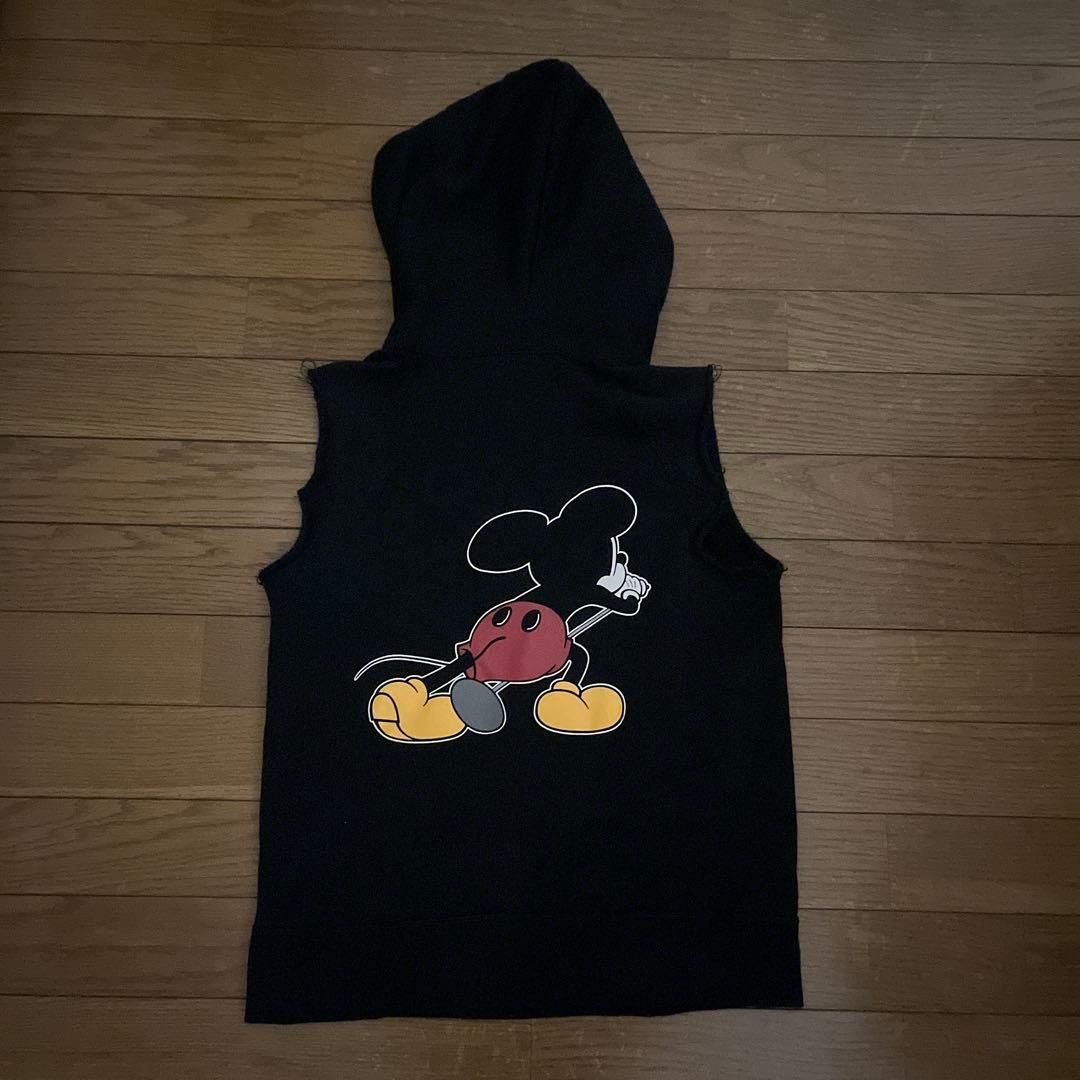 NUMBER NINE Disney ミッキーマウスノースリーブパーカー