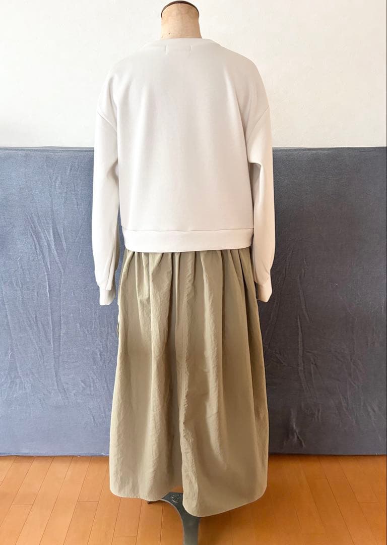 OTO.HA異素材ドッキングワンピース