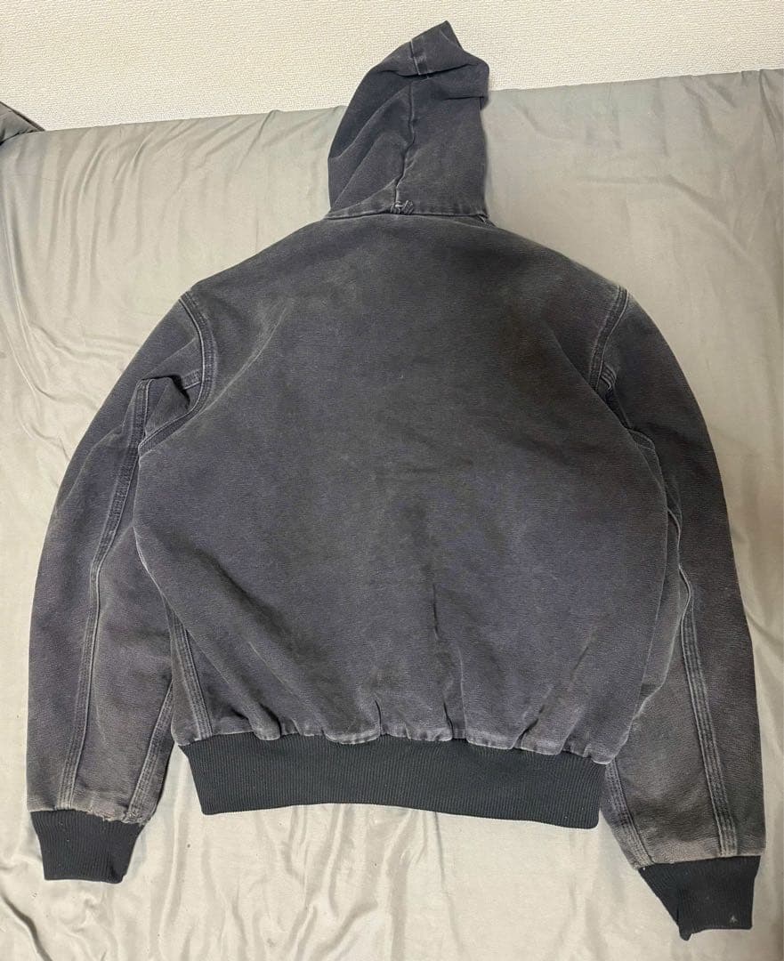 Carhartt ダークグレー フード付きジャケット 90s