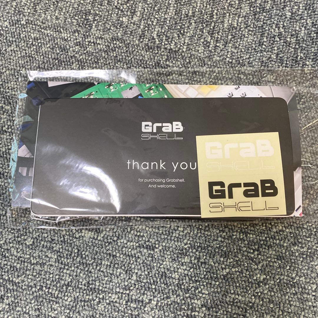 Grab Shell ゲームコントローラー ホワイト　キーボード