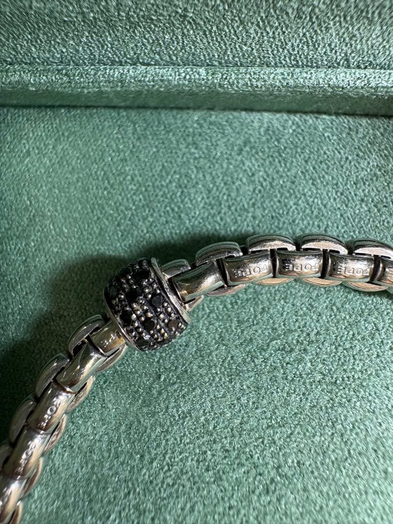 FOPE 733B、ホワイトゴールドブレスレット