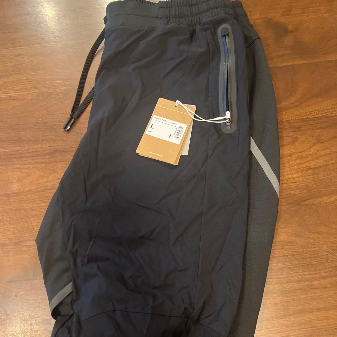 新品未使用品on ランニングパンツ Lサイズ ブラック