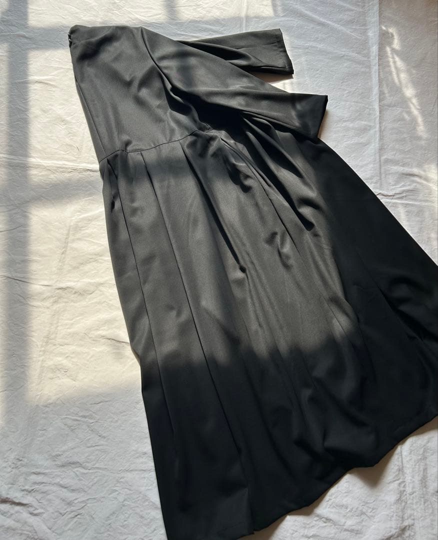 【マキポンさま専用ページ】woolフォーマル対応＊ボックスタックワンピース