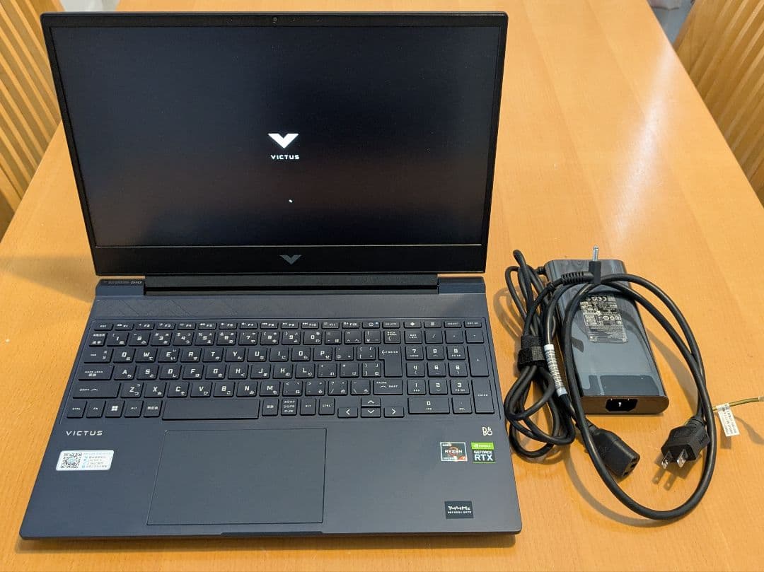HP Victus 15 Ryzen 7　メモリ 32GB　SSD 1TB