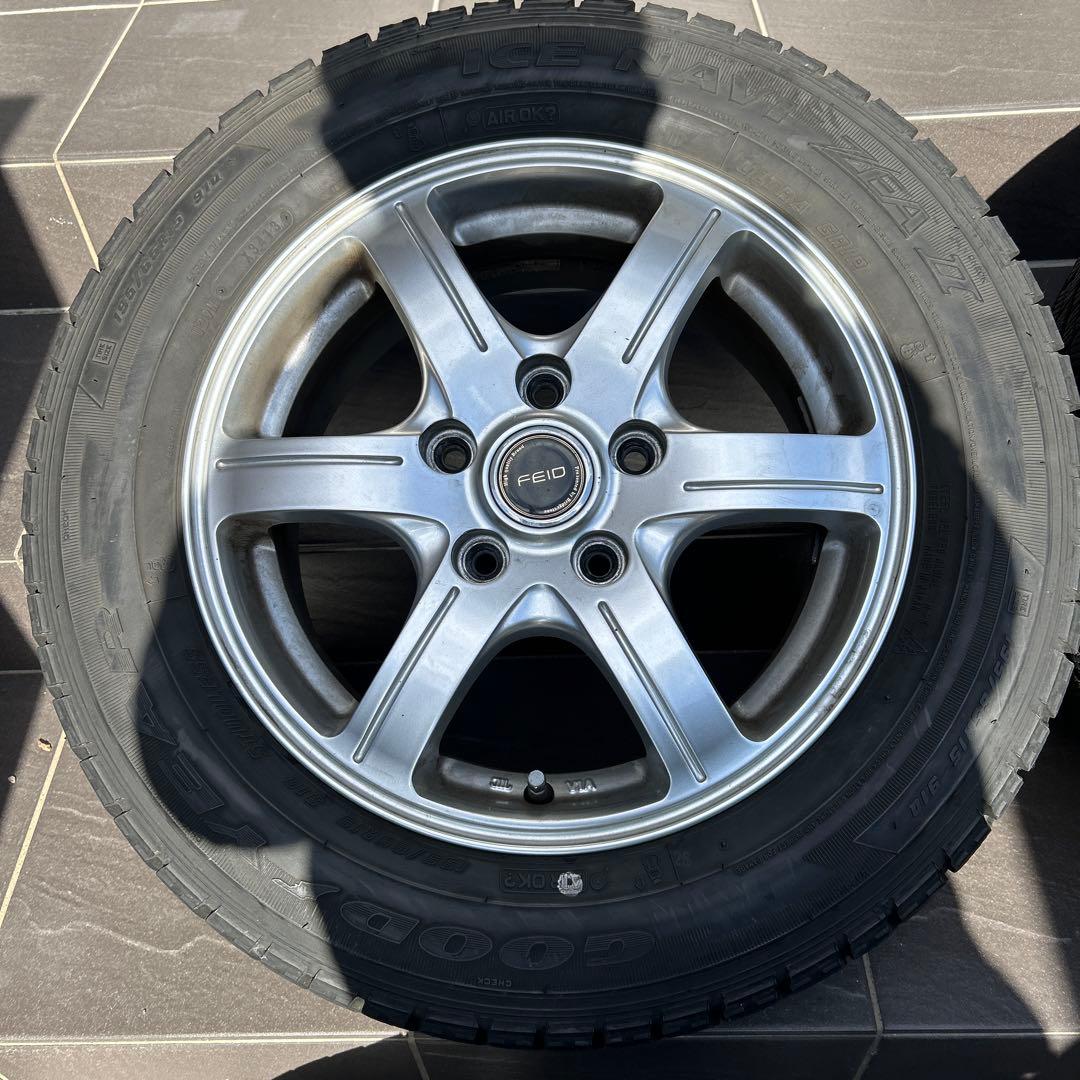 ブリヂストン スタッドレスタイヤ　ホイールセット 4本セット 15インチ