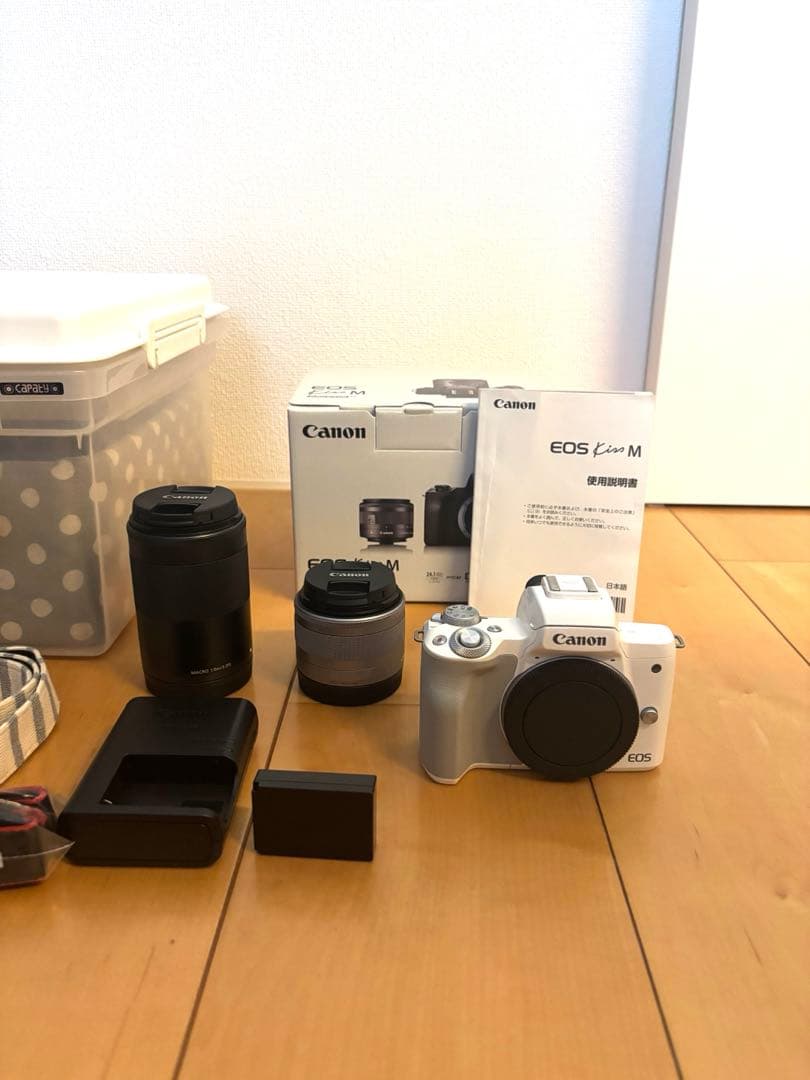 Canon EOS Kiss M EF-M15-45 IS STM EF-M望遠