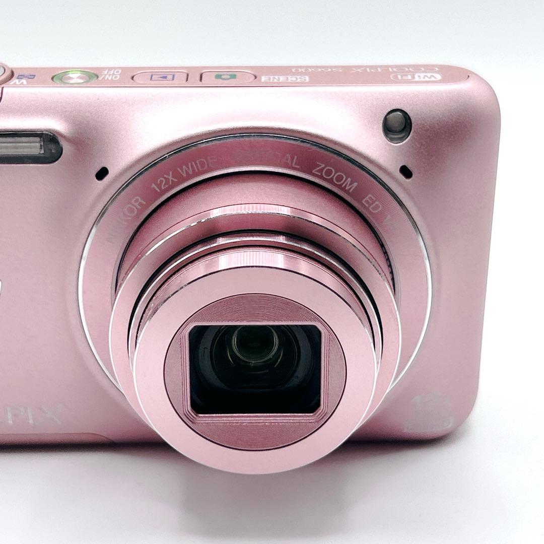 【極美品】Nikon ニコン COOLPIX S6600 シルキーピンク