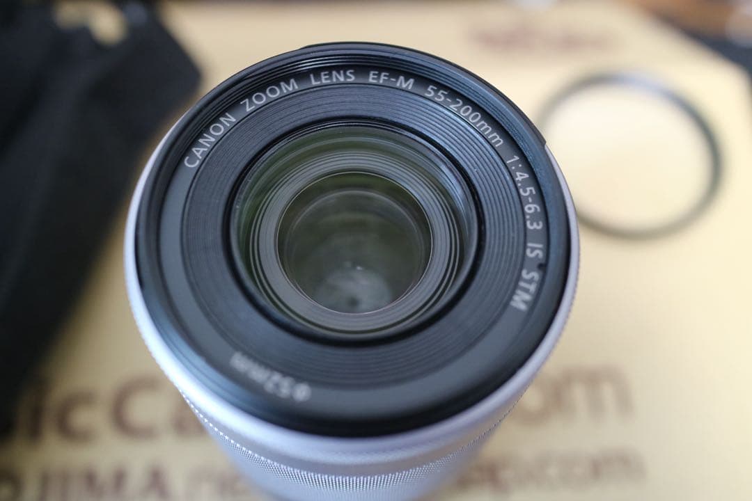 Canon EF-M 55-200mm ズームレンズ キヤノン
