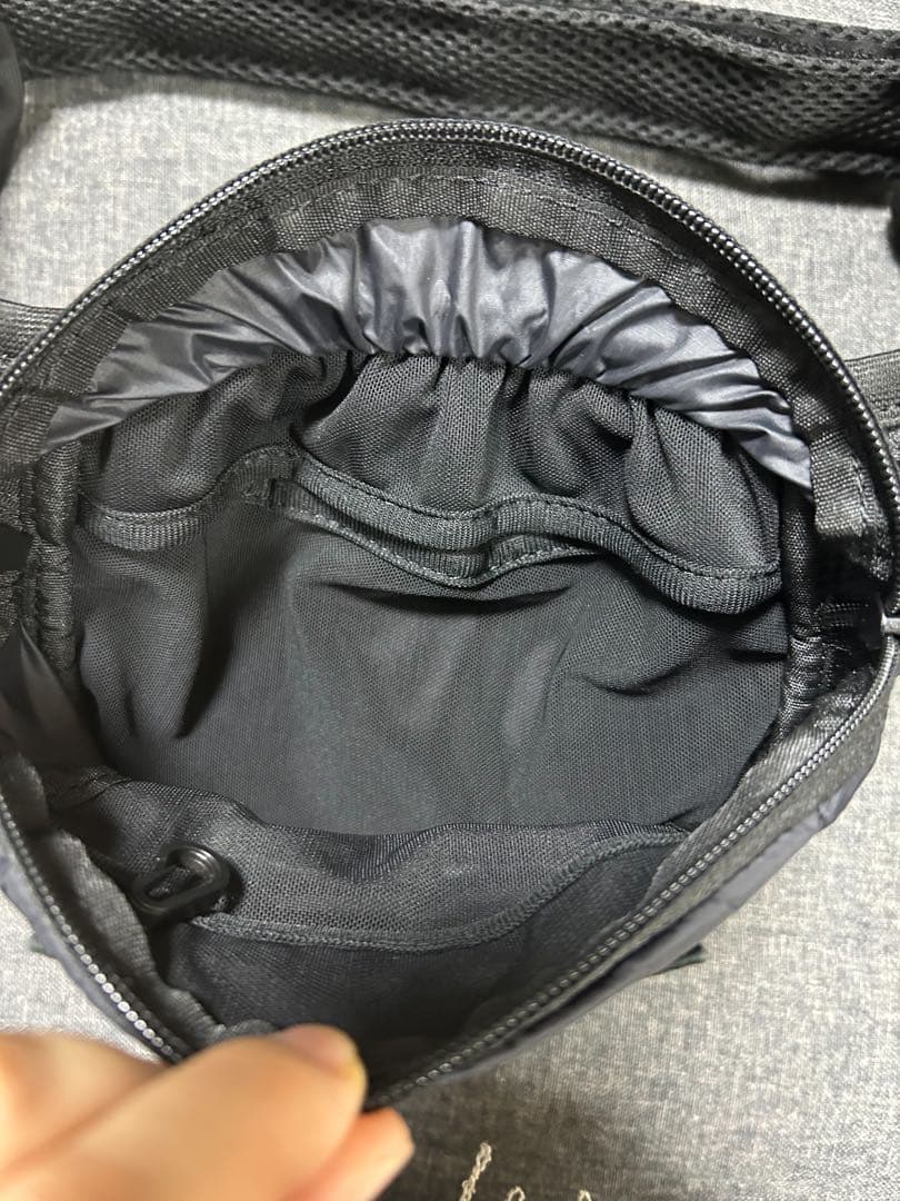 HYSTERIC GLAMOURワッペンカスタム ウエストバッグ／ブラック