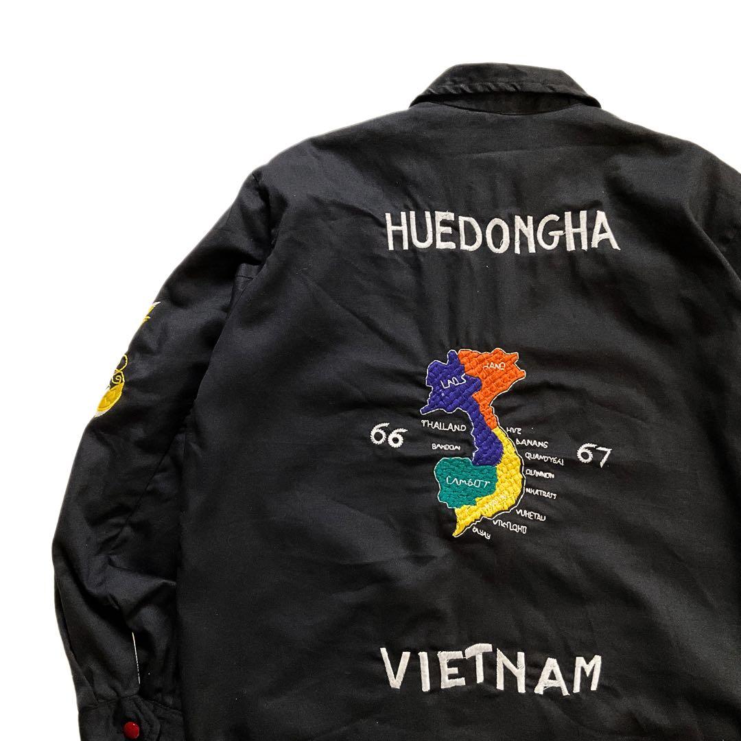 【希少サイズ】 ベトジャン スーベニアジャケット ヴィンテージリプロダクト