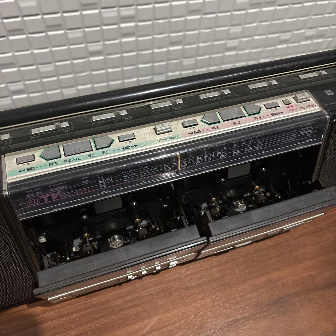 National ラブコール RX-FW50 ブラック レトロ ラジカセ