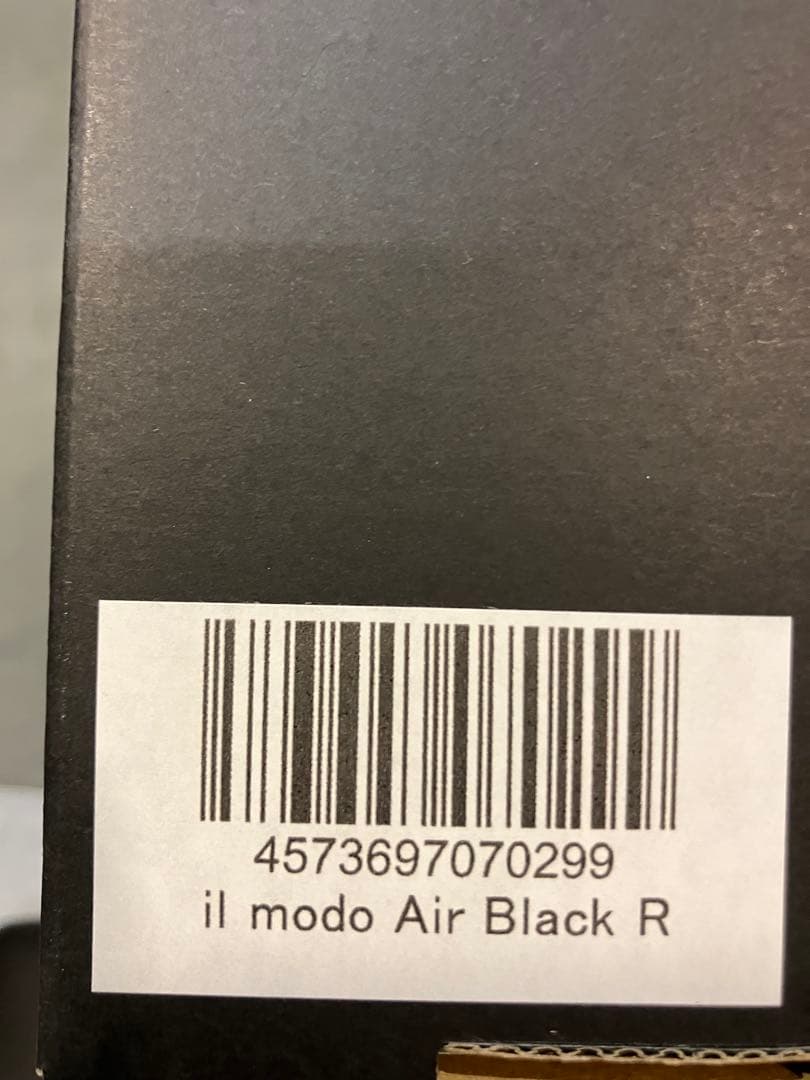 【新品未使用】STATUSY il modo airブラック 右利き用