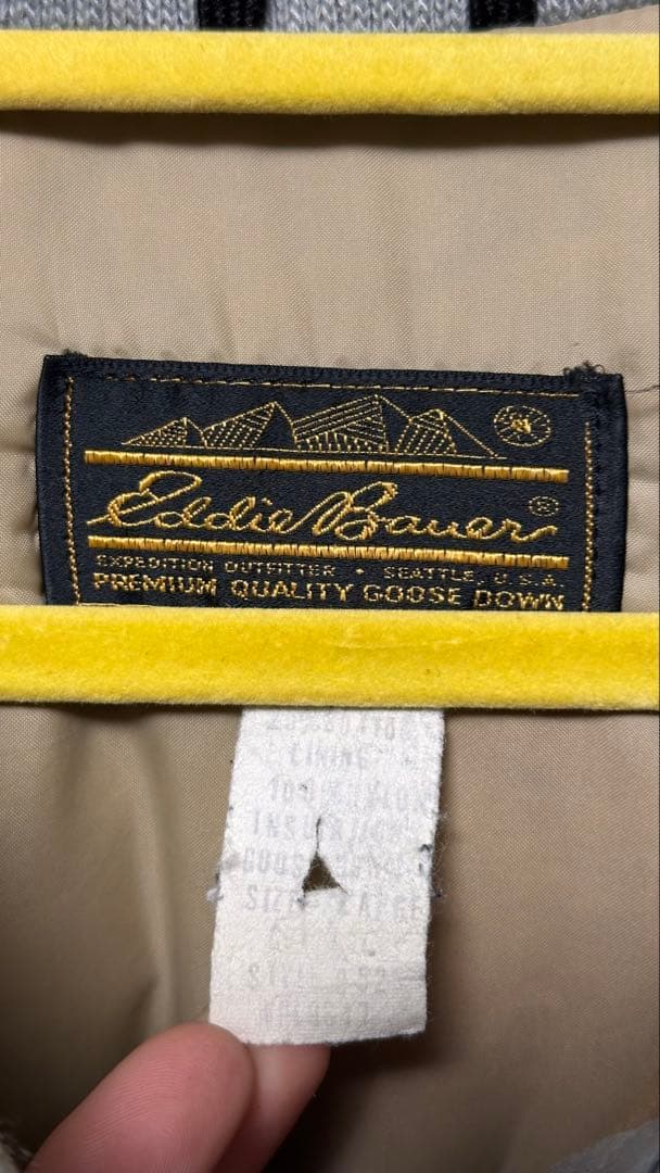 【黒タグ】70s〜80s Eddie Bauer ダウンジャケット