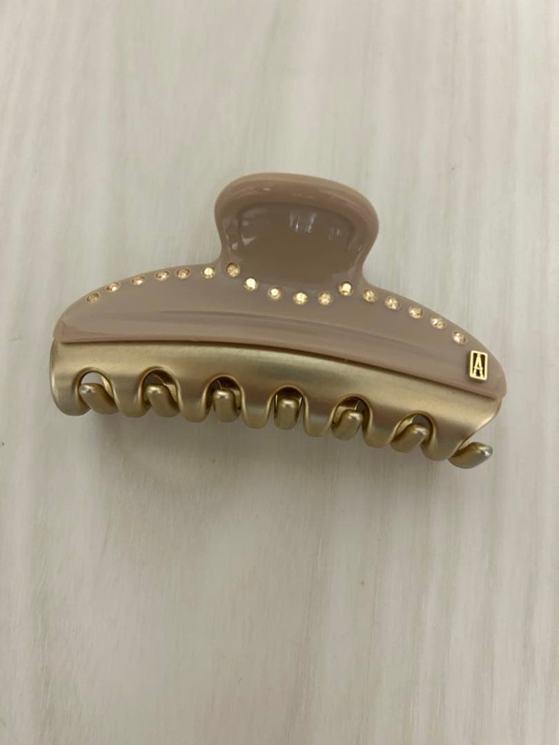 ALEXANDRE DE PARIS ストーン装飾ヘアクリップ