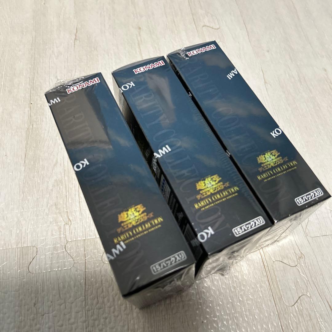 遊戯王OCG レアリティコレクション未開封3box