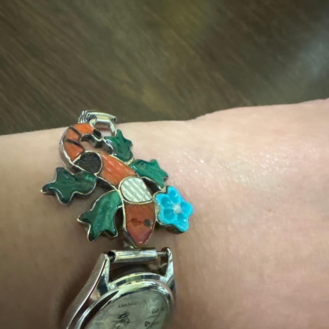 ZUNI タマラピント　腕時計 インディアンジュエリー