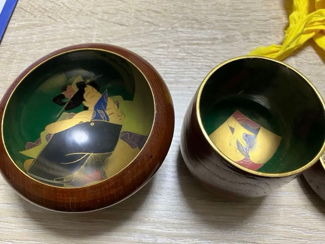 最終価格！超貴重品　大人エンタメ！年代物のきのこ盃　宴遊盃