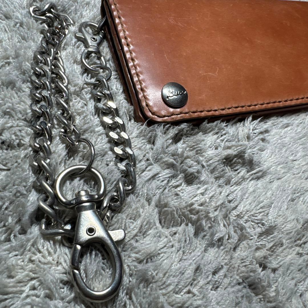 Buco 長財布 本革 レザー ウォレットチェーン トラッカーウォレット