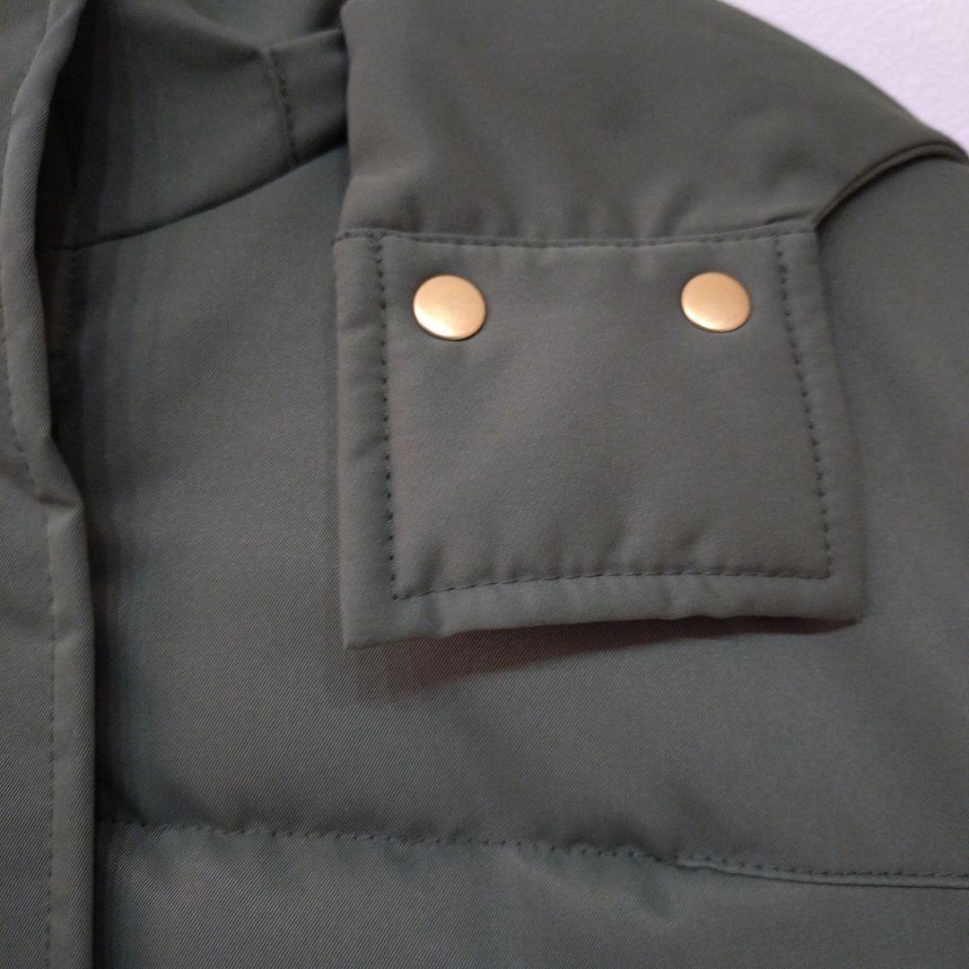 最終限界価格【美品】トロワ　フード付きダウンベスト