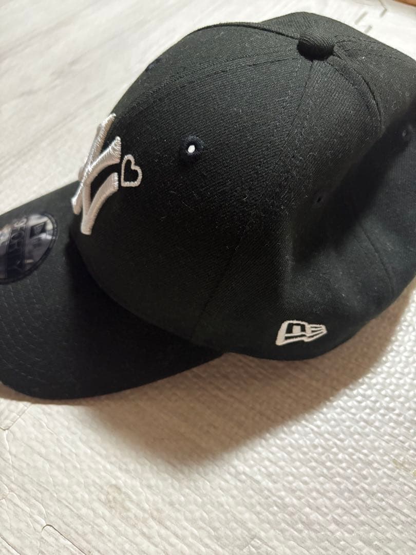 帽子 BASICKS Yankees Heart Embroidery Cap