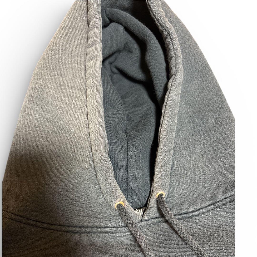 @*)様 OLD STUSSY プリントパーカー ネイビー 90s後期 Y2K