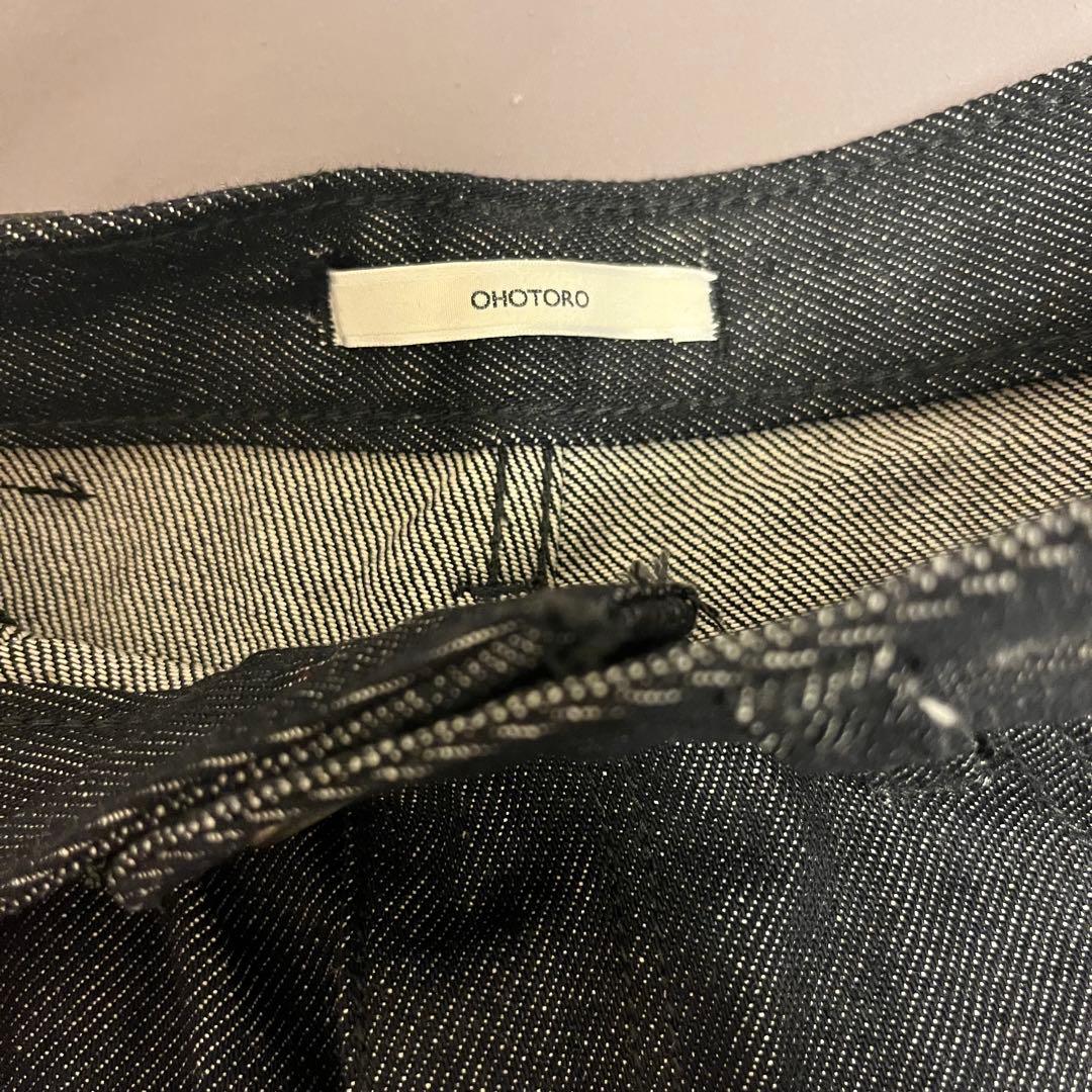 パンツ OHOTORO Loom Indigo Jeans M long
