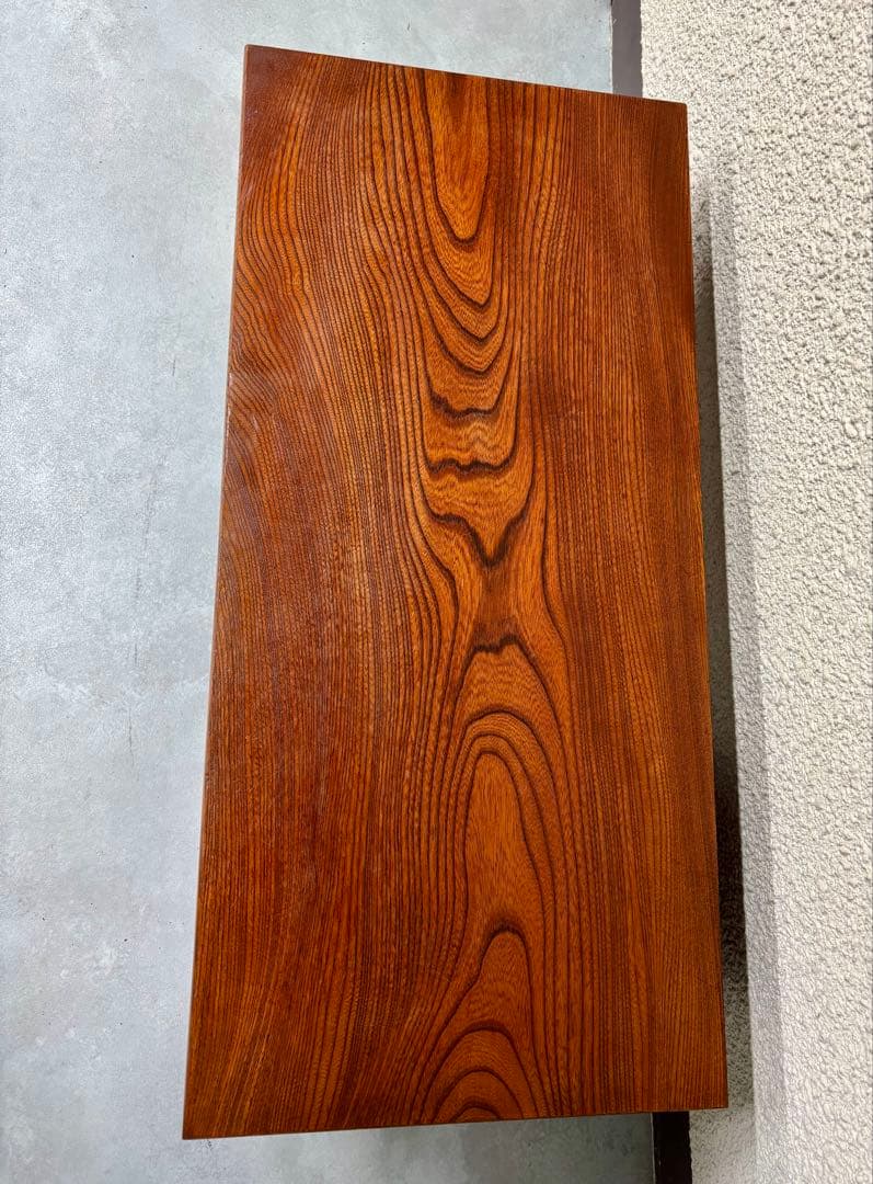 昭和レトロ 文机　ローデスク　引出し2杯　ローボードにも