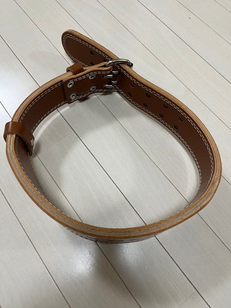 10月限定価格　GOLD'S GYM プロレザーベルト　M