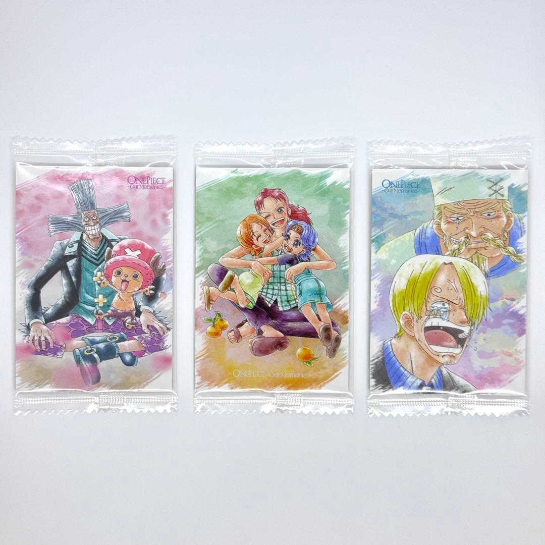 ワンピース ウエハース カード our memories