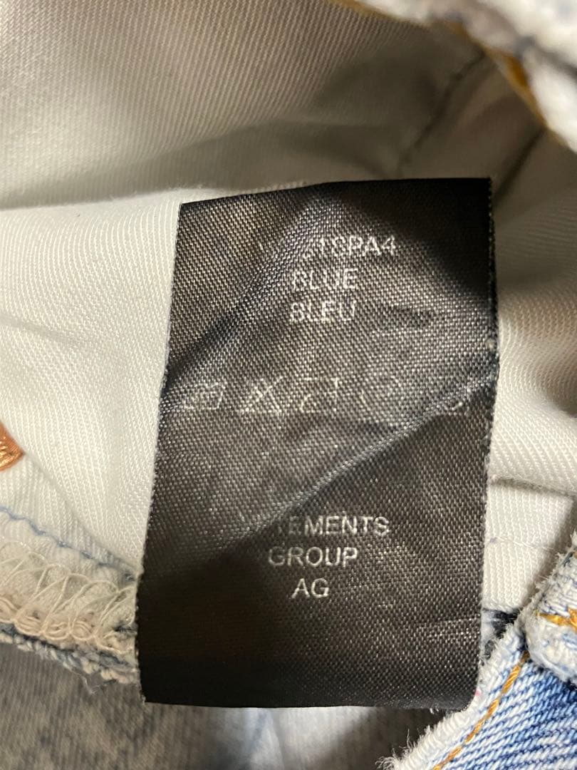 【名作】VETEMENTS ヴェトモン Levi’s再構築スキニージーンズ XS