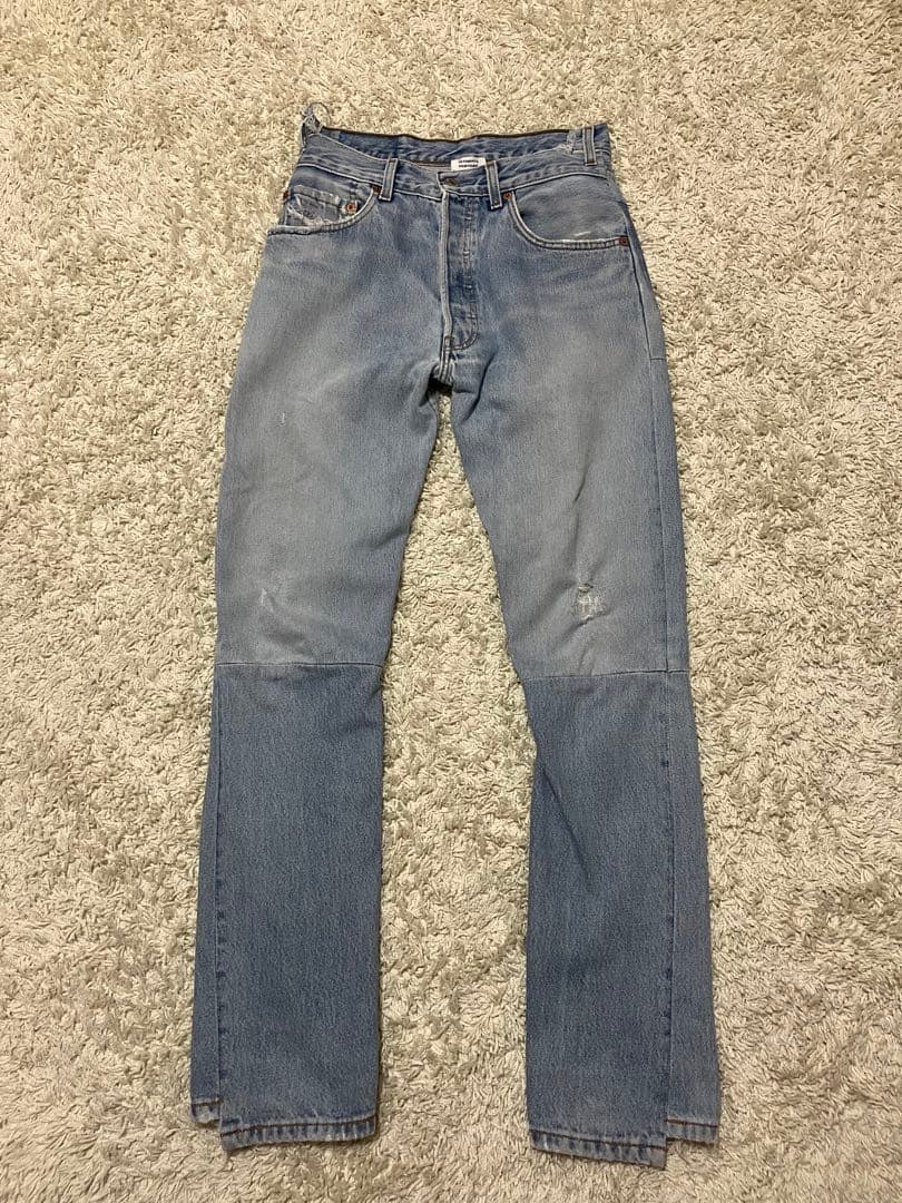 【名作】VETEMENTS ヴェトモン Levi’s再構築スキニージーンズ XS
