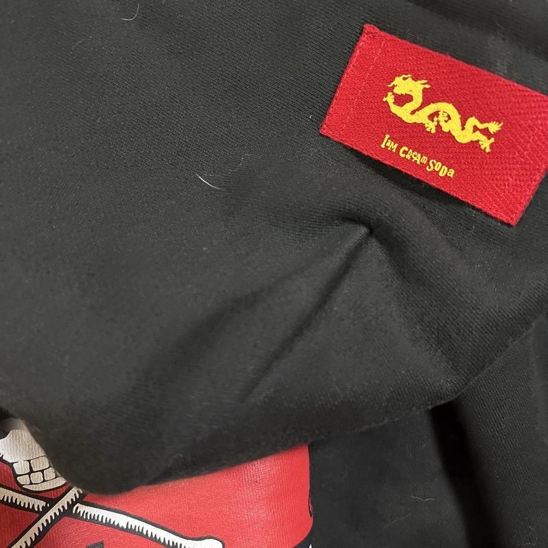 CREAM SODA ブラックパーカー Lサイズ