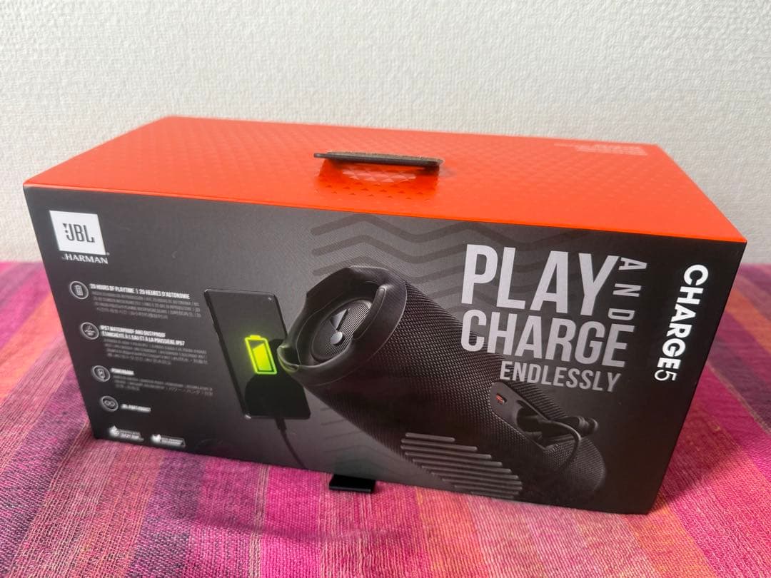 JBL Charge 5 スピーカー ブラック