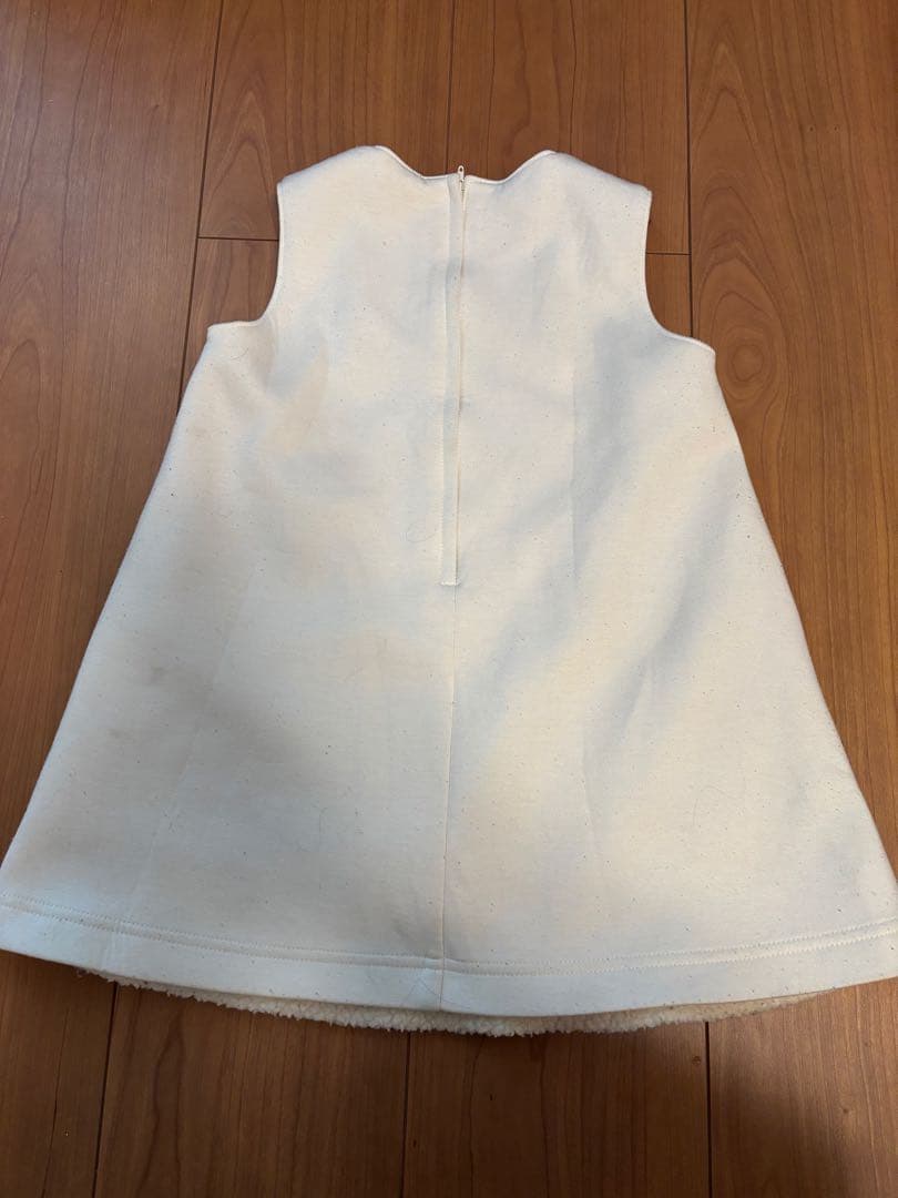 【連休お値下げ】familiar ジャンパースカート 90cm