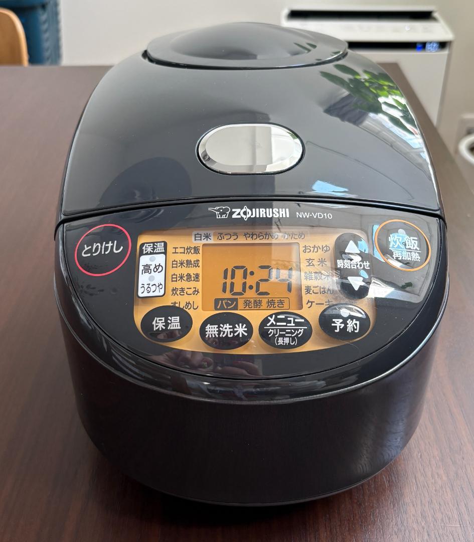 象印IH炊飯器 NW-VD10 5.5合炊き 取扱説明書付き