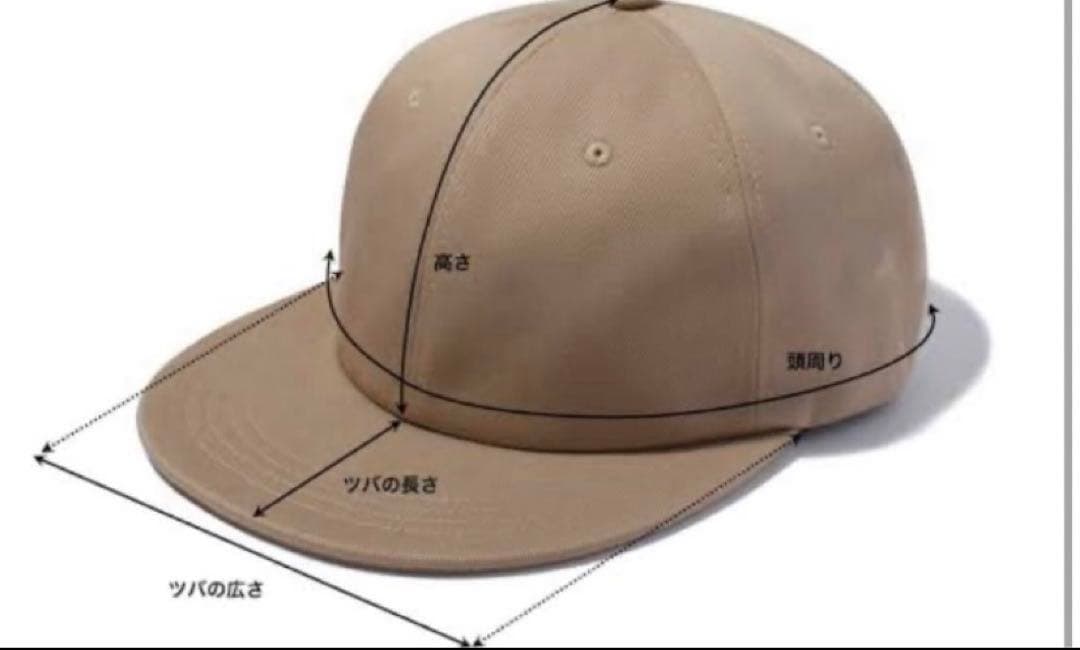 ポロラルフローレンキャップ　新品　ブラウンxホワイトベージュロゴ