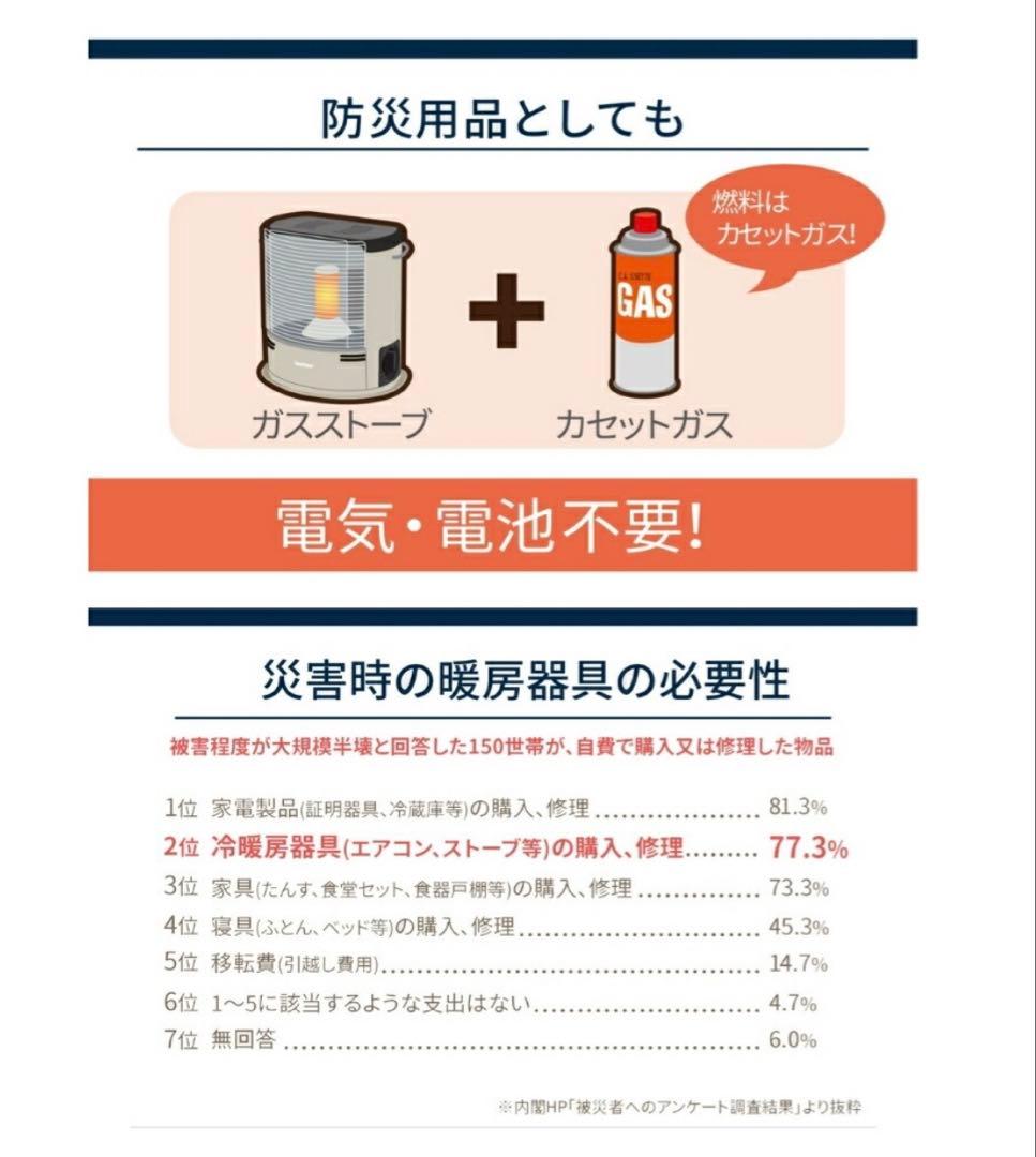 美品★イワタニ 岩谷産業★カセットガスストーブ デカ暖Ⅱ