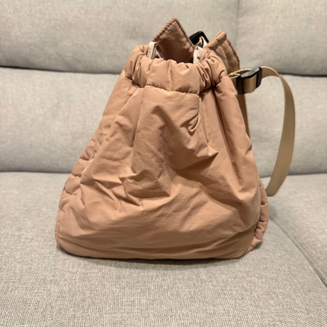 JUMELLE キルティング マザーズバッグ ピンク