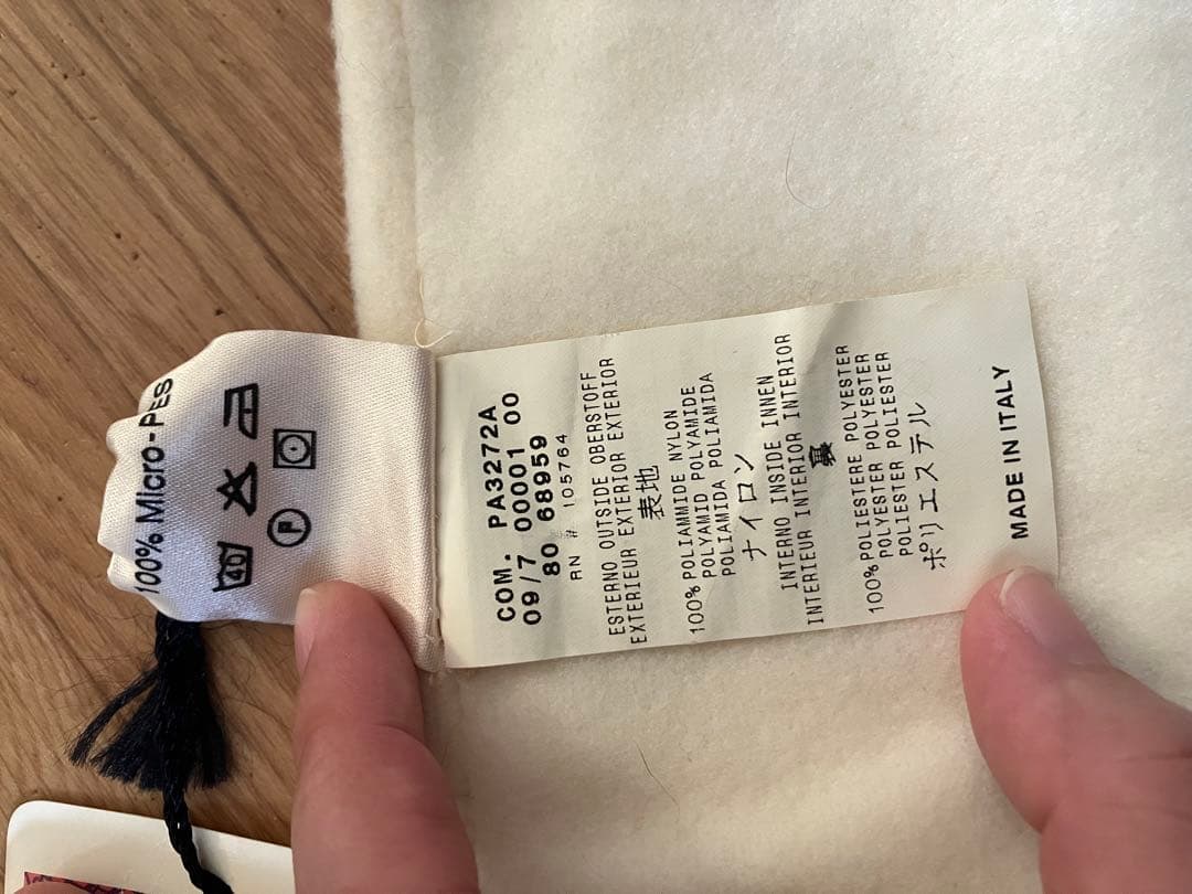 rock.and.roll.もん モンクレール　フリースマフラー