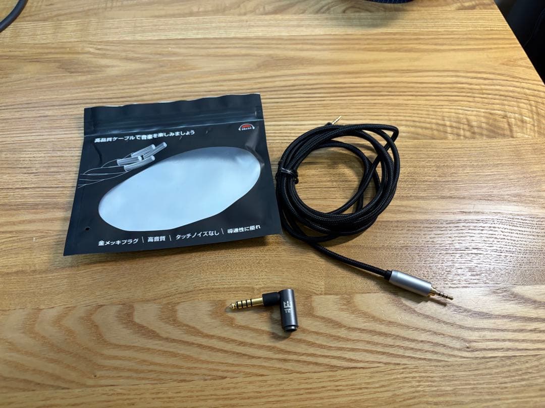 【美品】SENNHEISER HD599 SE バランスケーブル　変換プラグ付